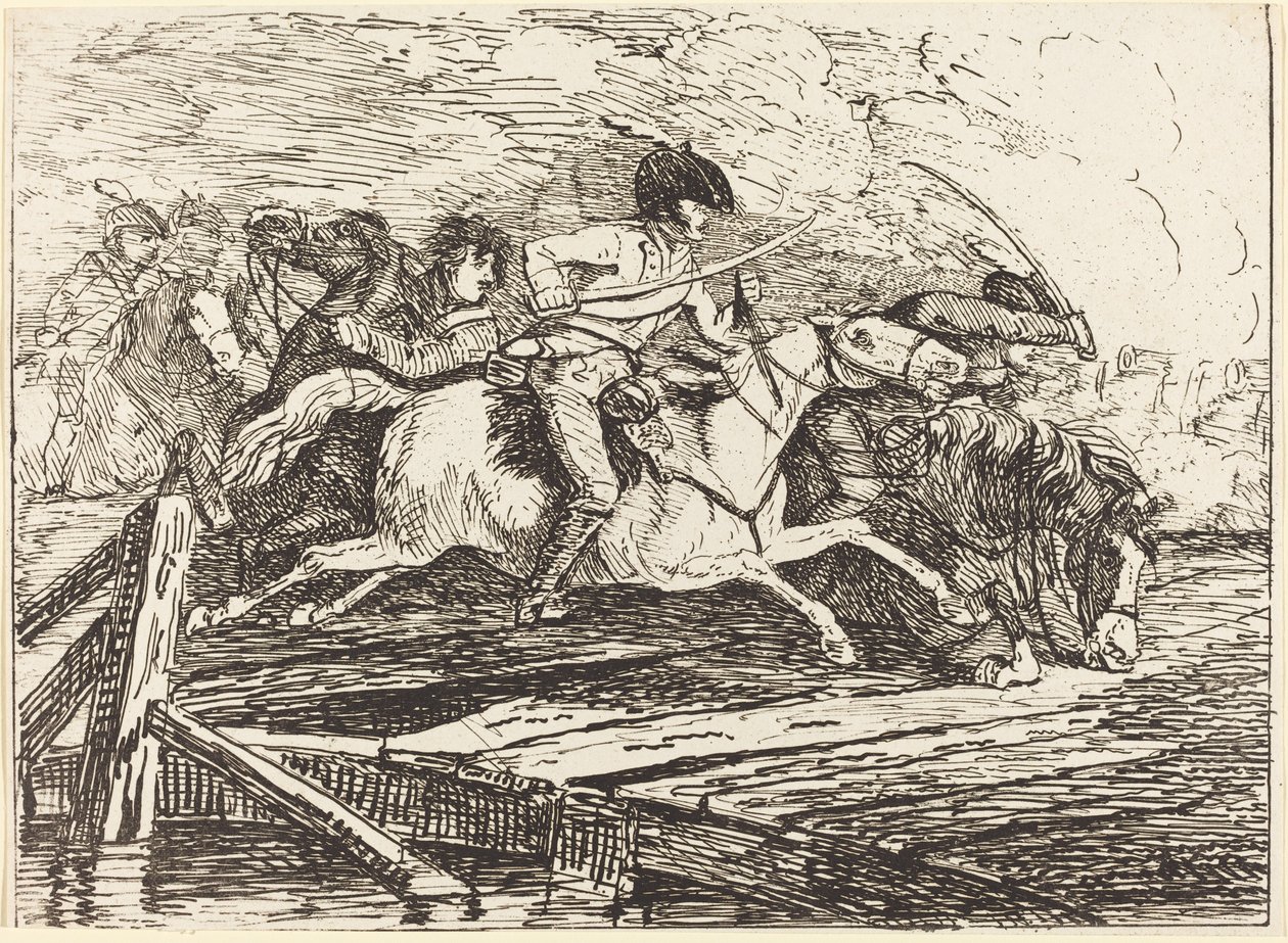 Charge de cavalerie - Conrad Gessner