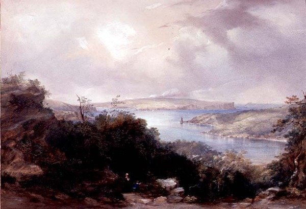Port de Sydney vers North Head - Conrad Martens