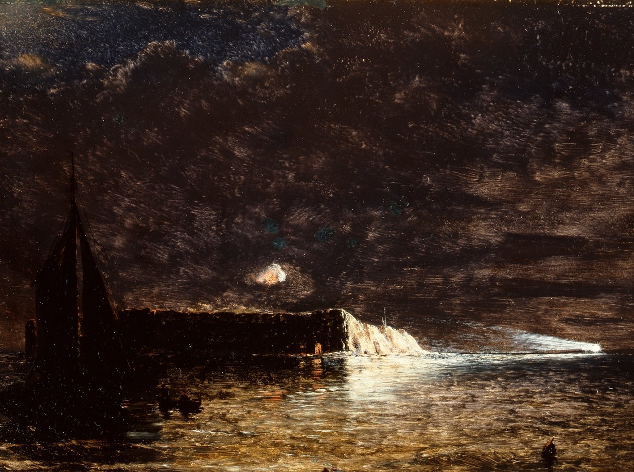 Bombardement de nuit, Fort Sumter, 10 décembre - Conrad Wise Chapman