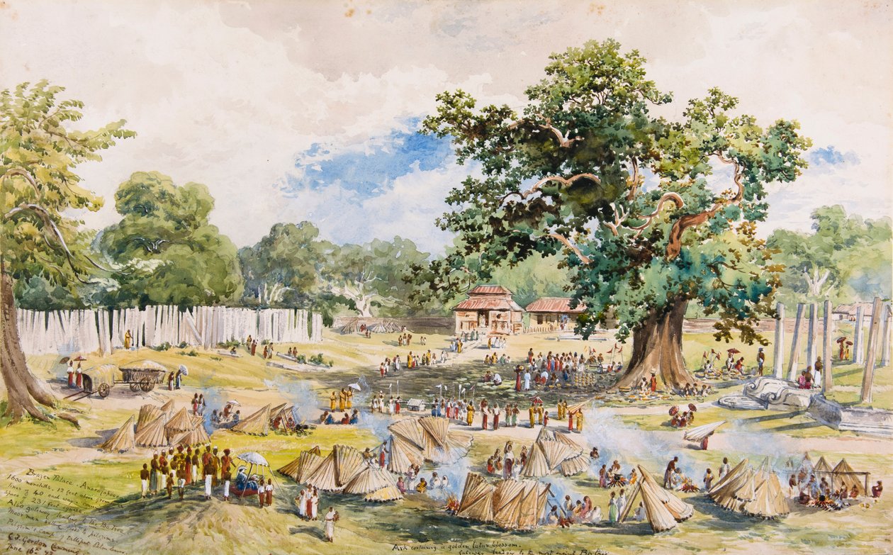 Le Palais de Bronze, Anuradhapura - Constance Frederica Gordon Cumming