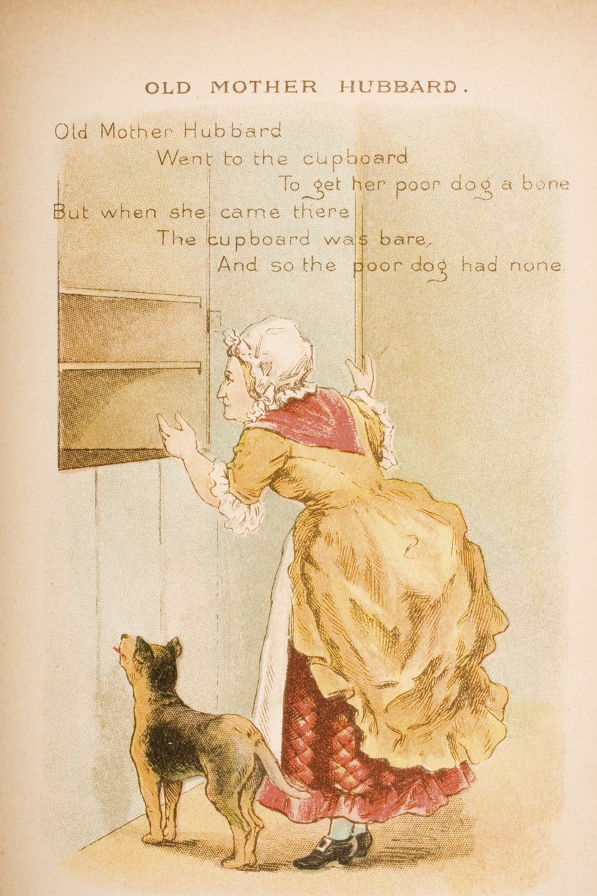La vieille mère Hubbard, de 