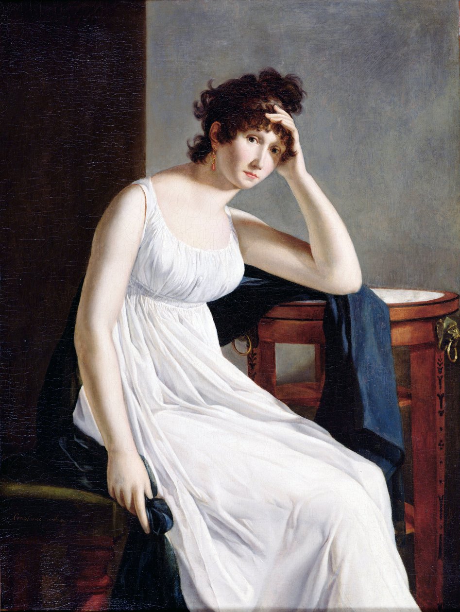 Autoportrait - Constance Marie Mayer Lamartiniere