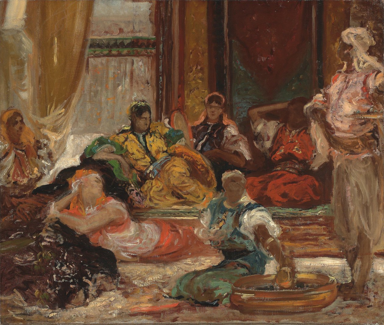 Dans le harem - Constant