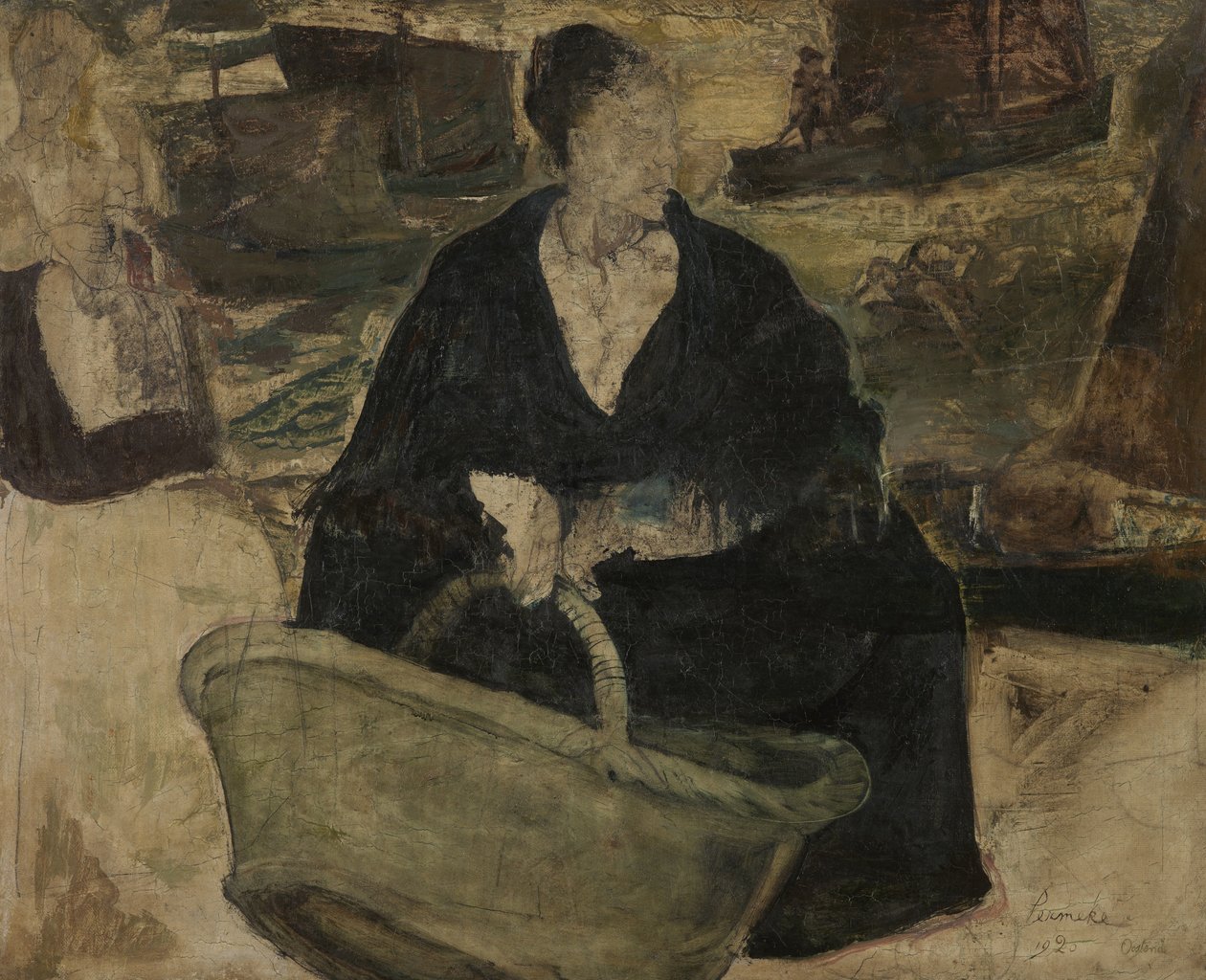 Femme de pêcheur - Constant Permeke