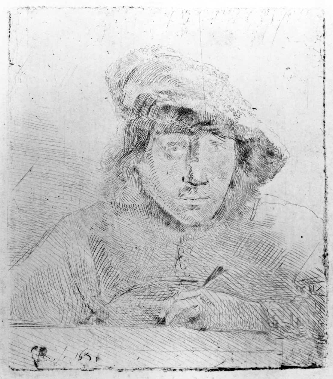 Autoportrait, 1651 - Constantin Daniel van Renesse
