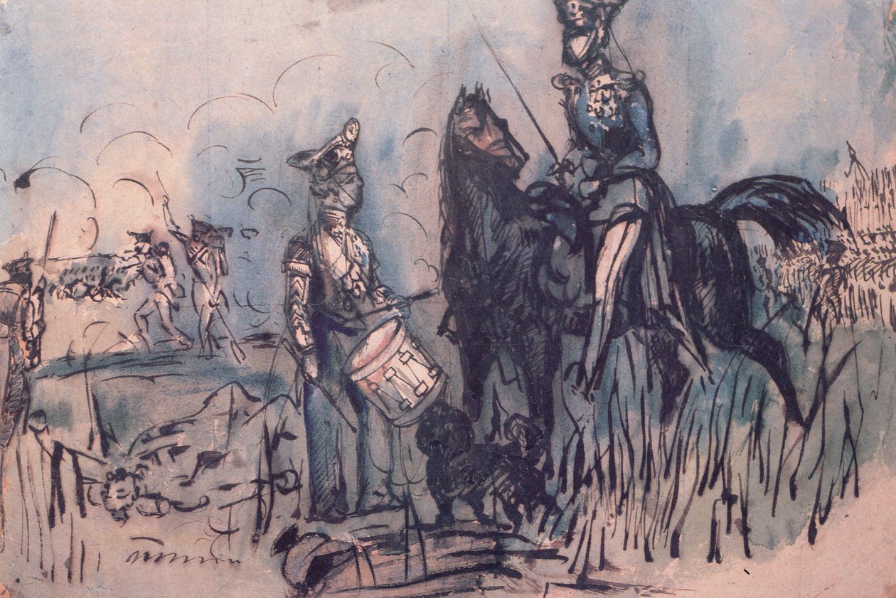Troupes russes à la bataille d