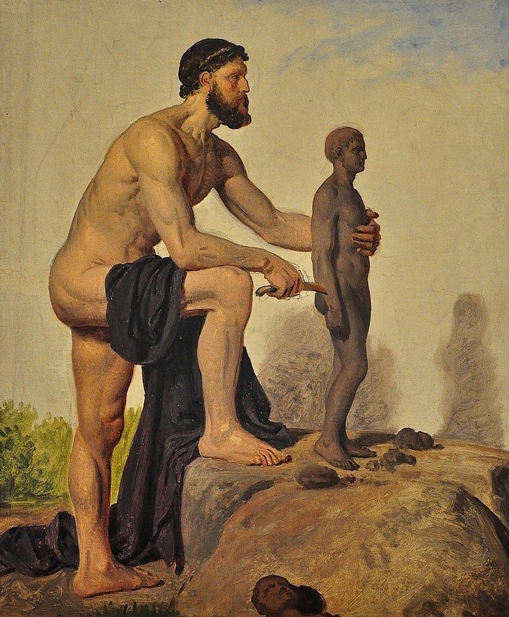 Prométhée créant l
