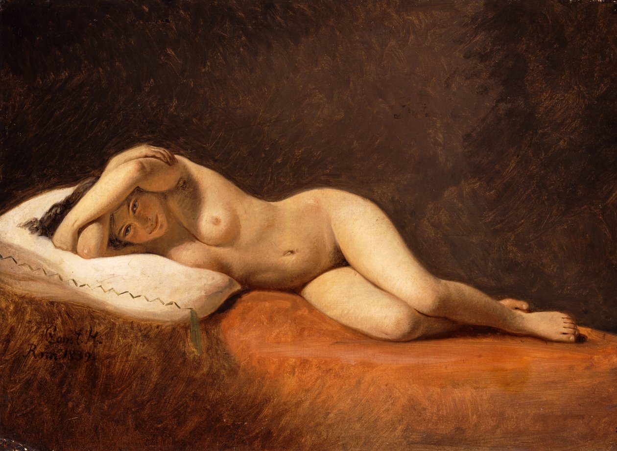 Modèle reposant - Constantin Hansen