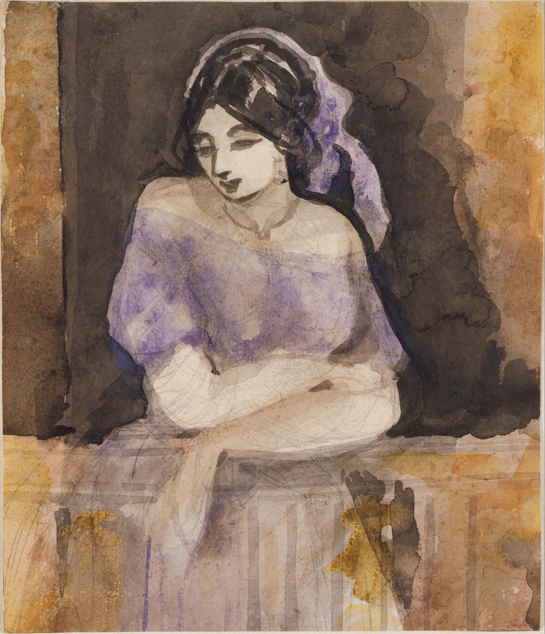 Jeune fille espagnole - Constantin Guys