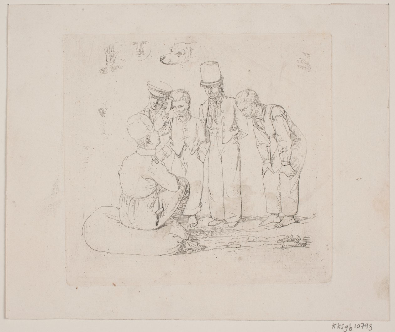 Un marin russe à Toldboden - Constantin Hansen