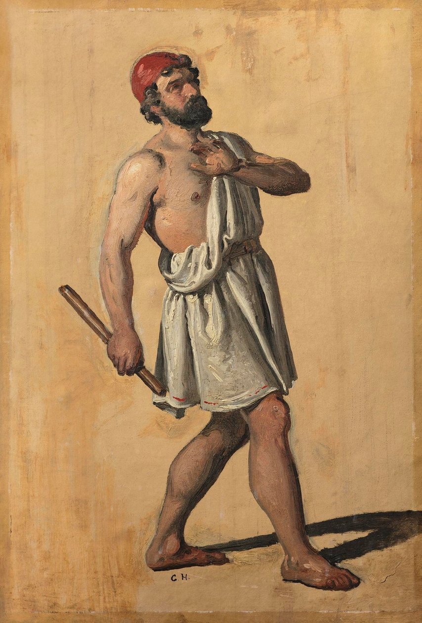 Figure masculine, Héphaïstos () - Constantin Hansen