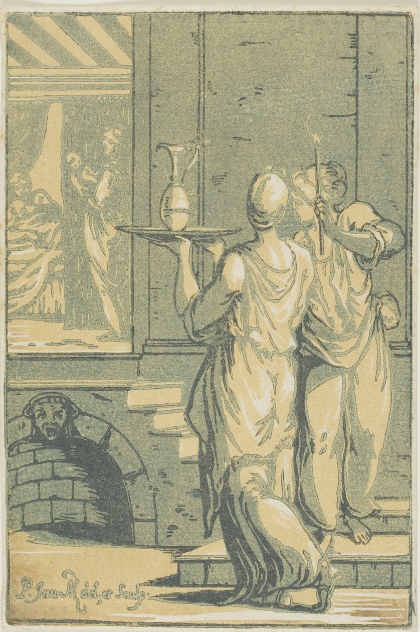 La naissance de la Vierge - Conte Antonio Maria Zanetti the Elder