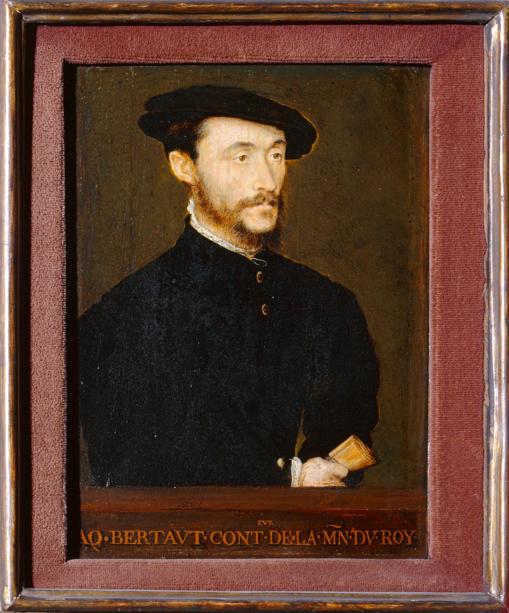 Jacques Bertaut, controleur de la Maison du Roi - Portrait of Jacques Bertaut … - Corneille de Lyon