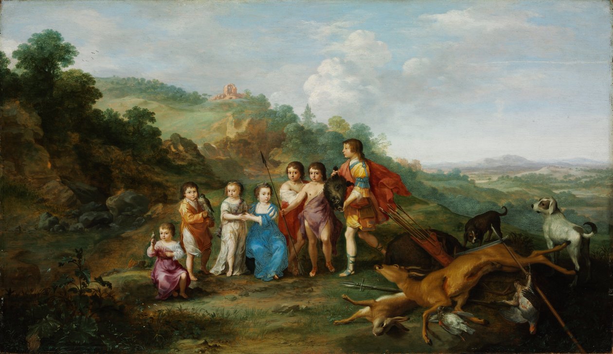 Les sept enfants du roi de l