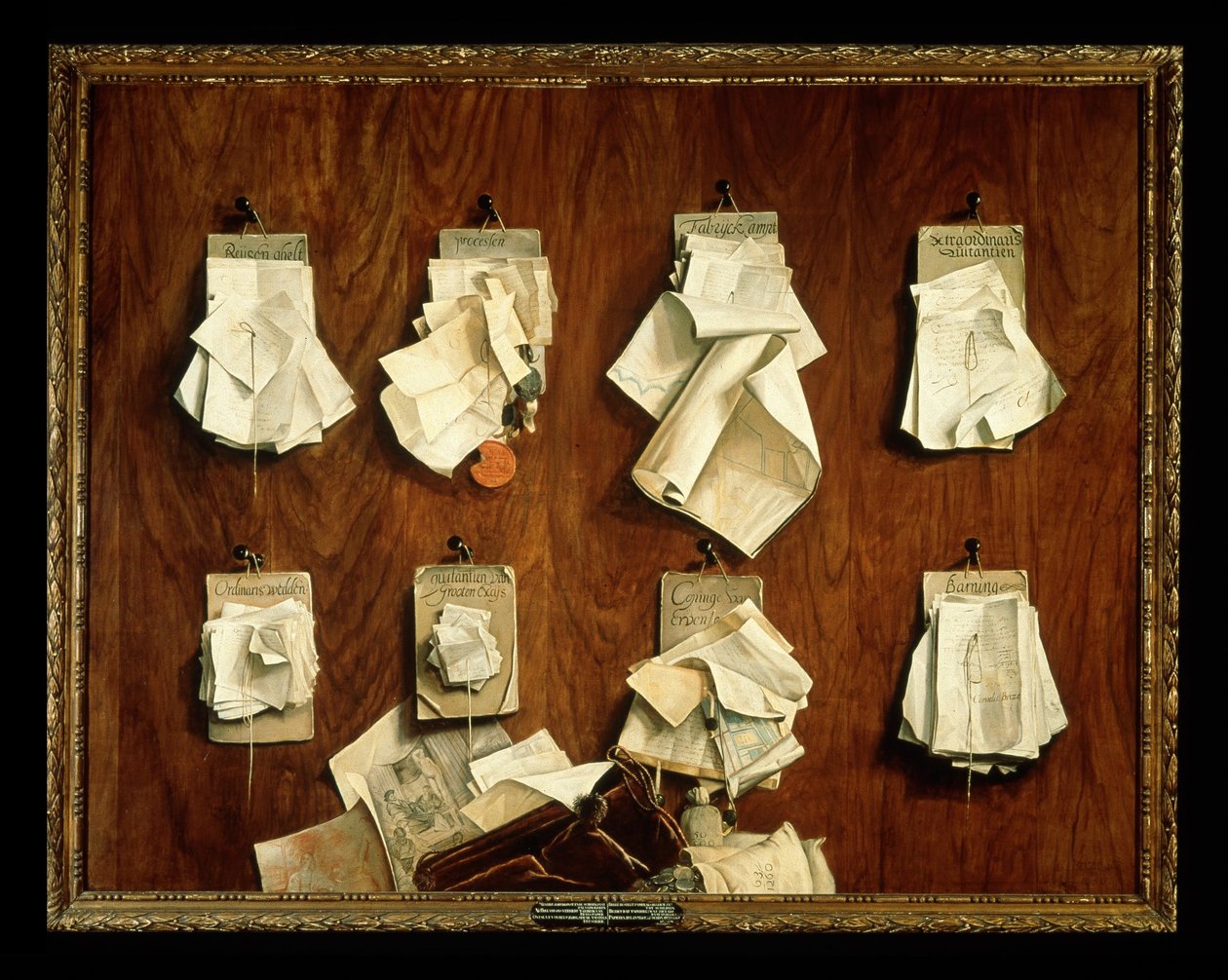 Papiers et documents du trésorier - Cornelis Brizé