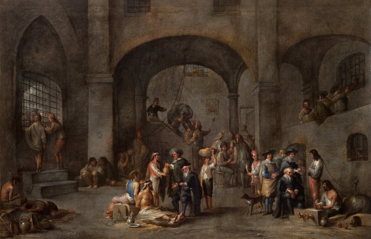 Visiter les prisonniers - Cornelis de Wael