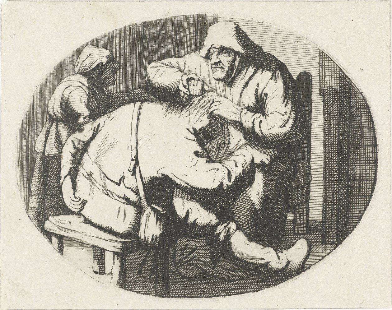 Figures avec peigne à poux - Cornelis A. Hellemans