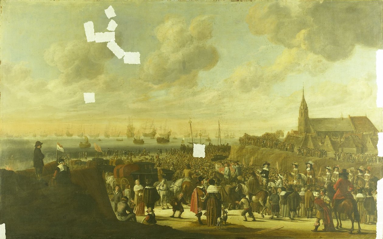 Le départ de Charles II d
