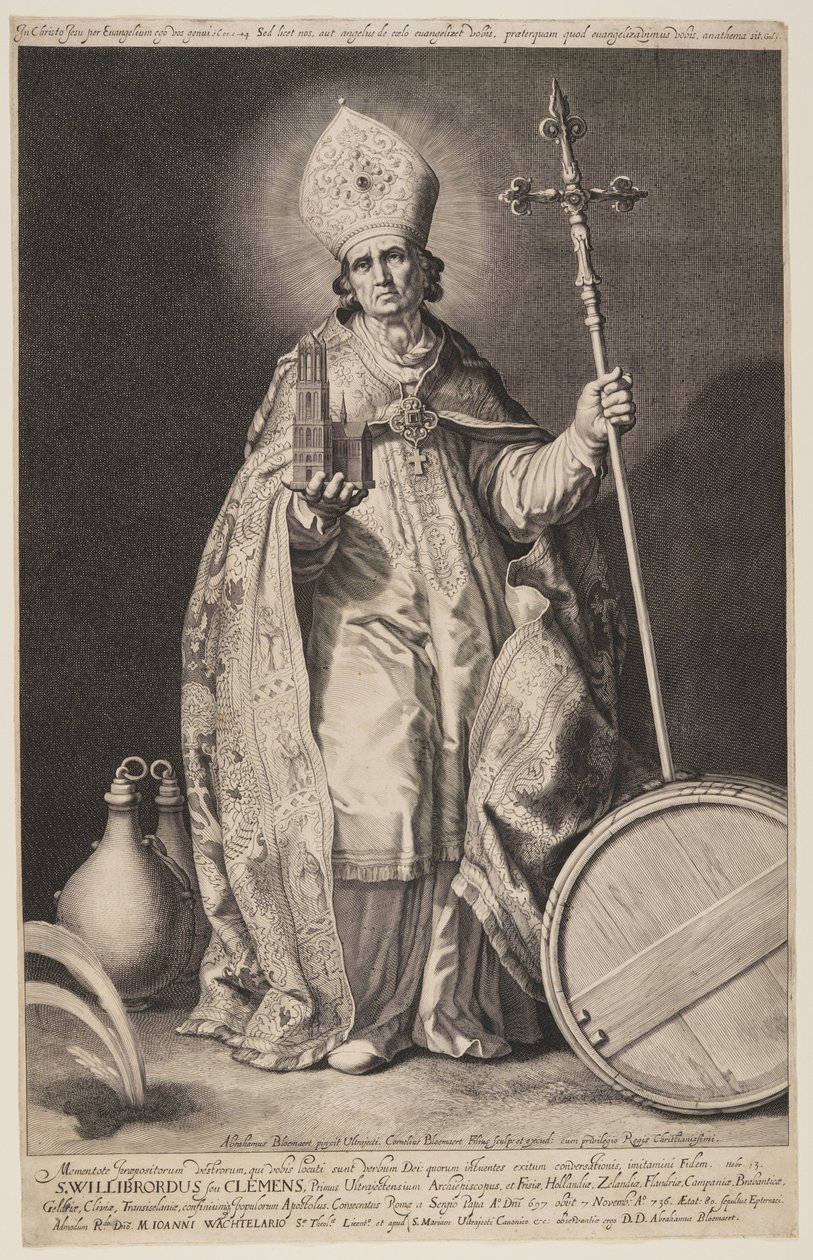 St Willibrord, planche 2, des évêques d