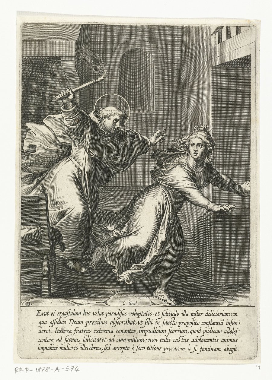Thomas chasse la tentation - Cornelis Boel