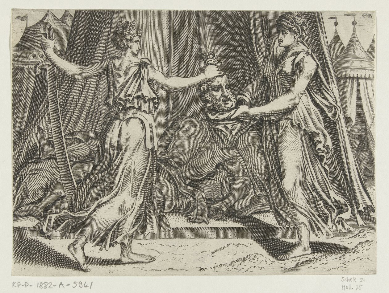 Judith avec la tête d