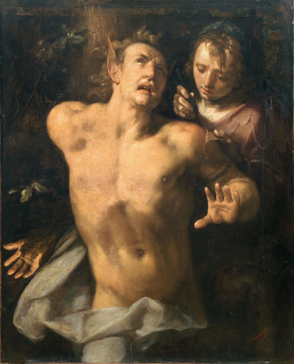 Le Dépeçage de Marsyas - Cornelis Cornelisz. Haarlem van