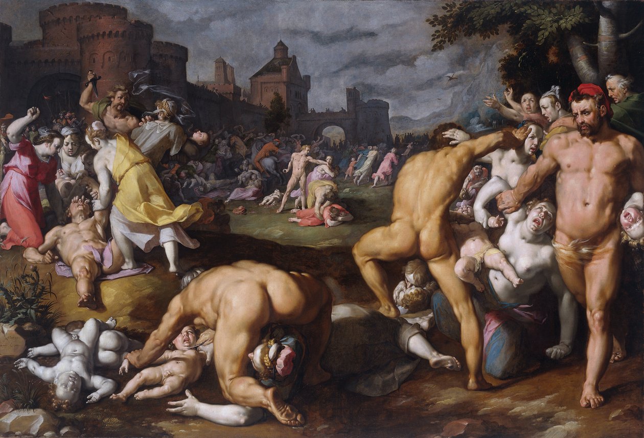 Le Massacre des Innocents, 1590 - Cornelis Cornelisz. Haarlem van