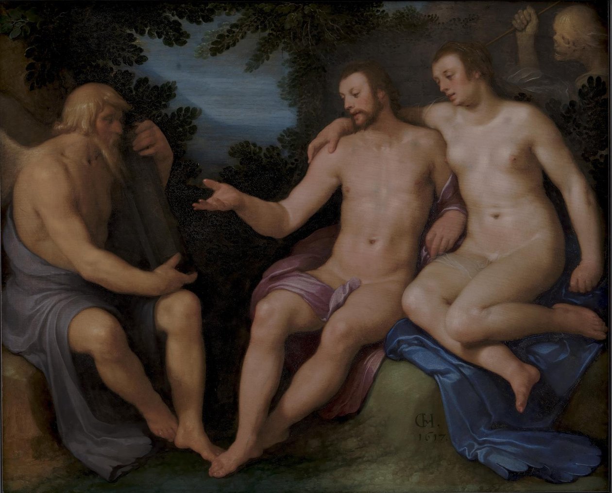 Allégorie sur la brièveté de la vie - Cornelis Cornelisz. van Haarlem