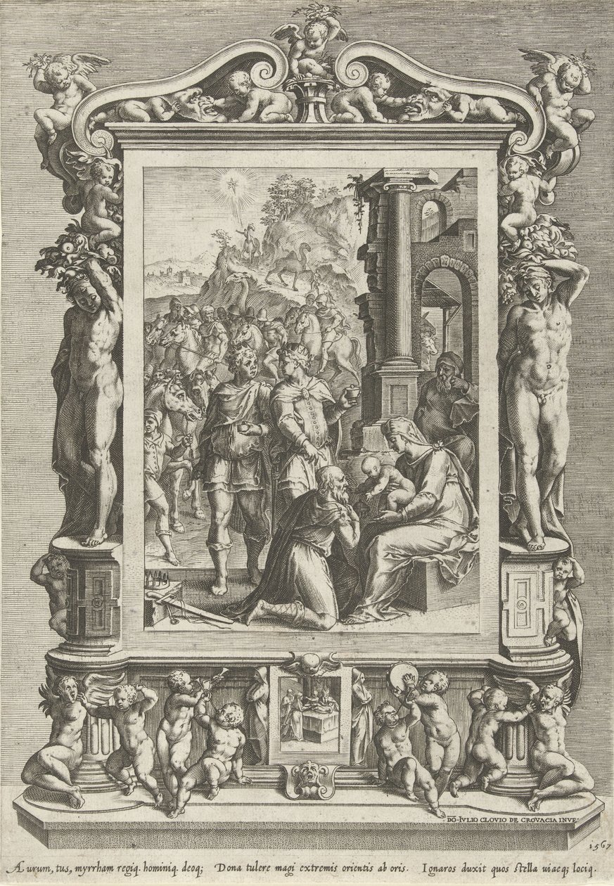 Adoration des mages - Cornelis Cort