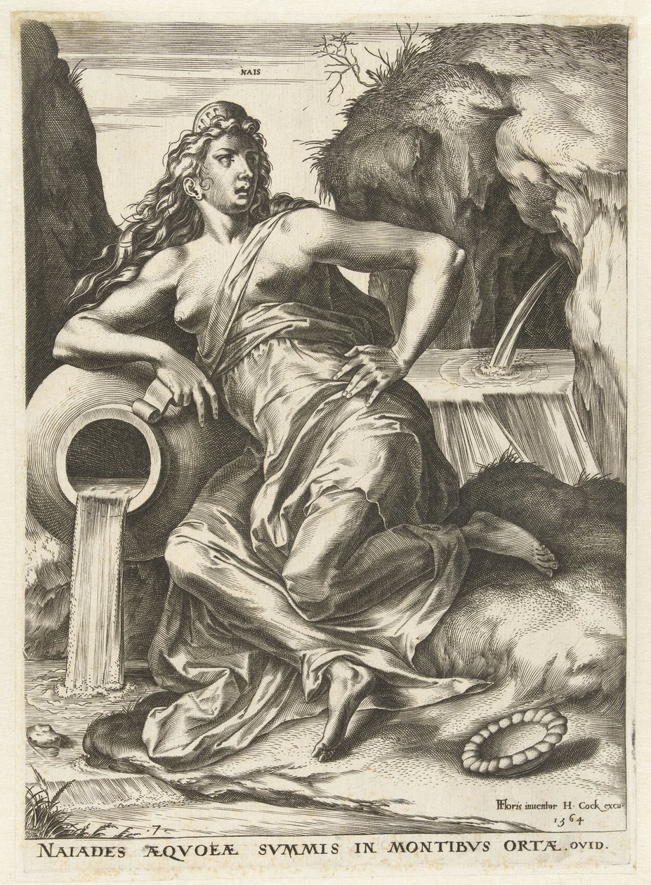 Naïade - Cornelis Cort