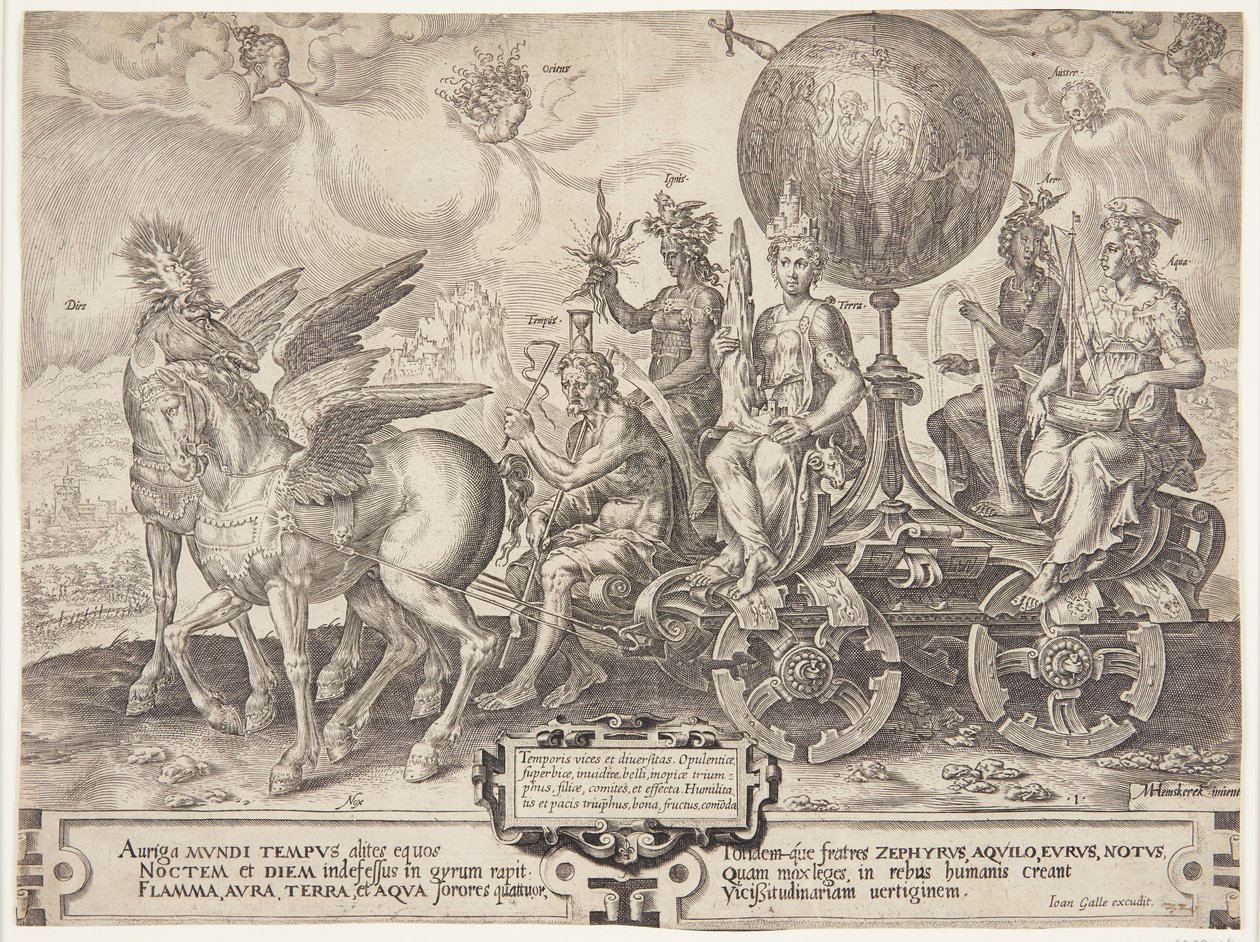 Le triomphe du monde - Cornelis Cort