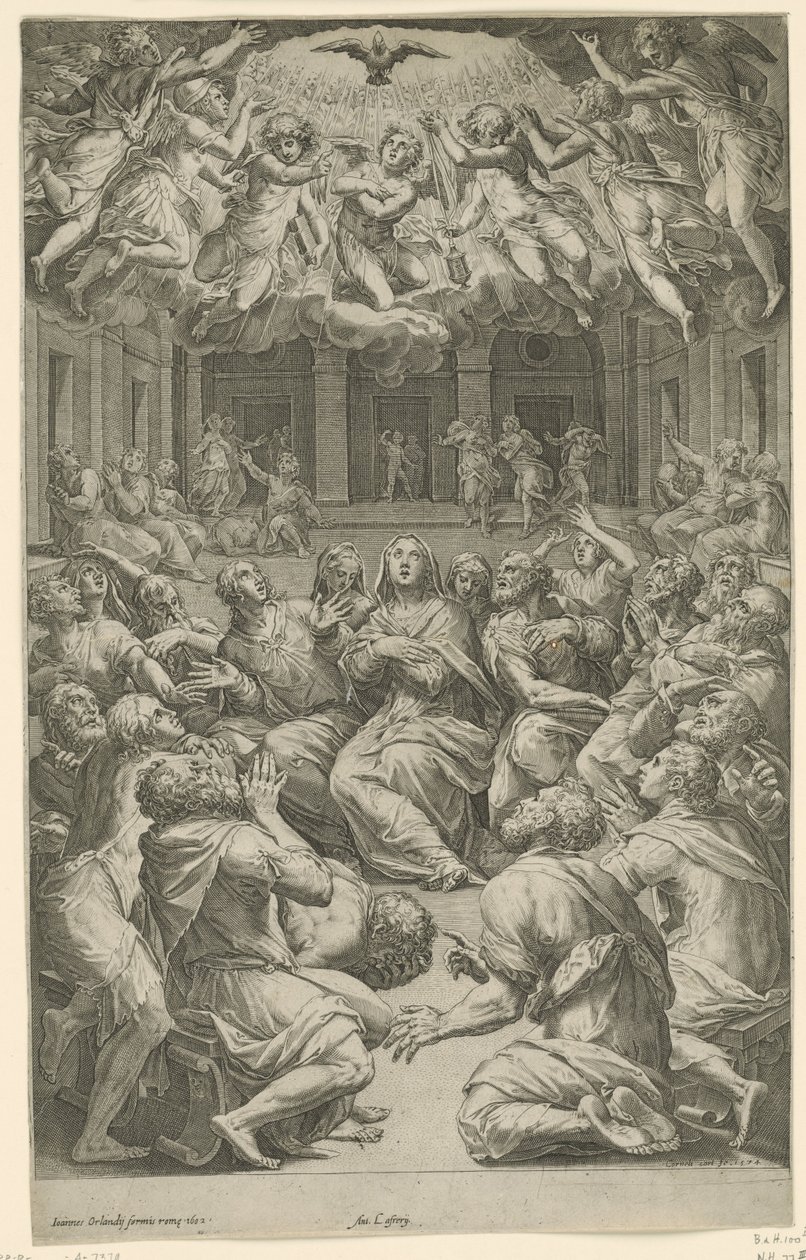 La Pentecôte - Cornelis Cort