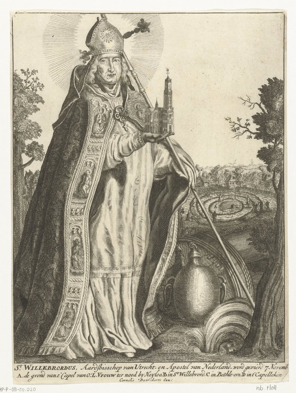 Saint Willibrord en tant qu
