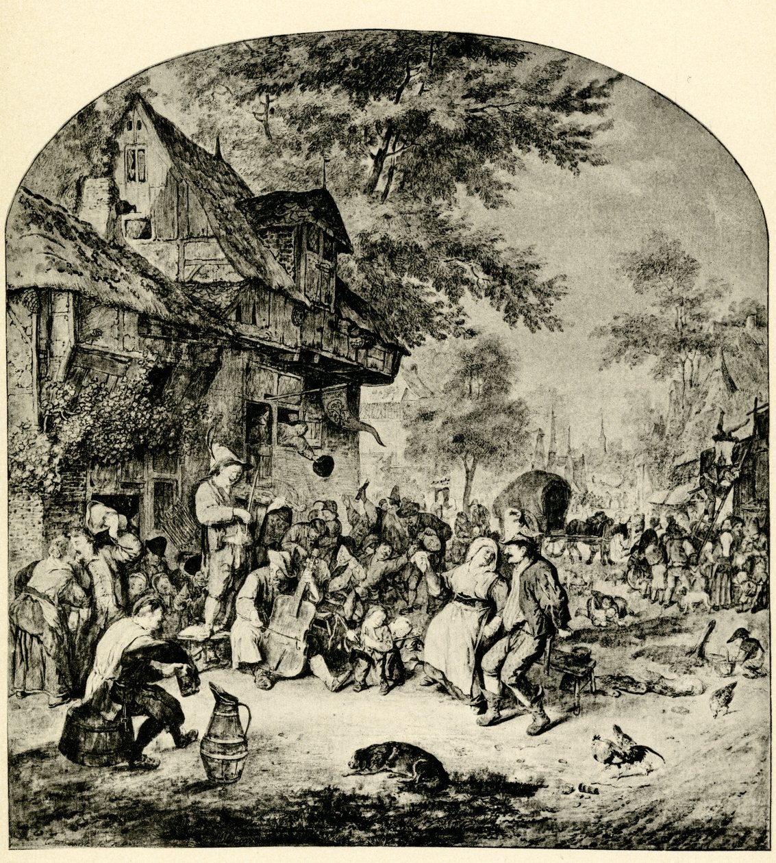 Fête foraine néerlandaise - Cornelis Dusart