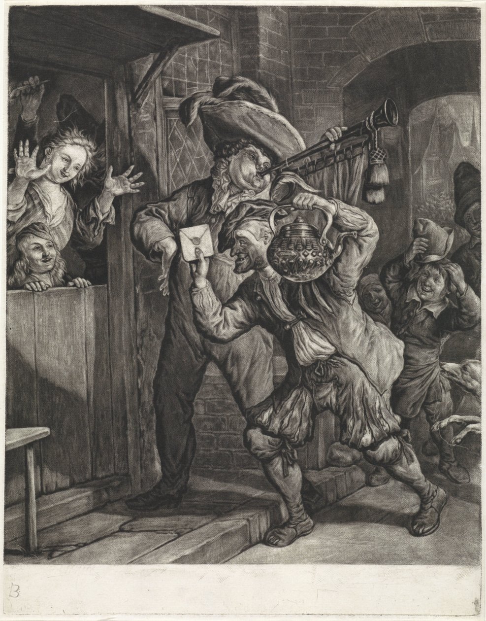 Loterie de Grootebroek, 1694 - Cornelis Dusart