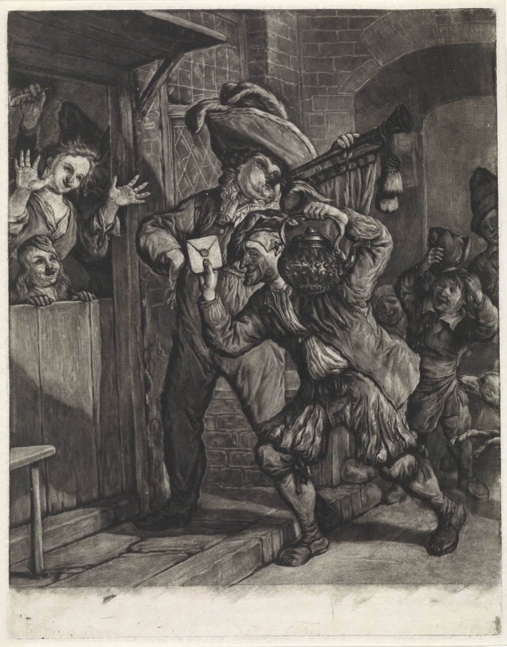 Loterie de Grootebroek, 1694 - Cornelis Dusart