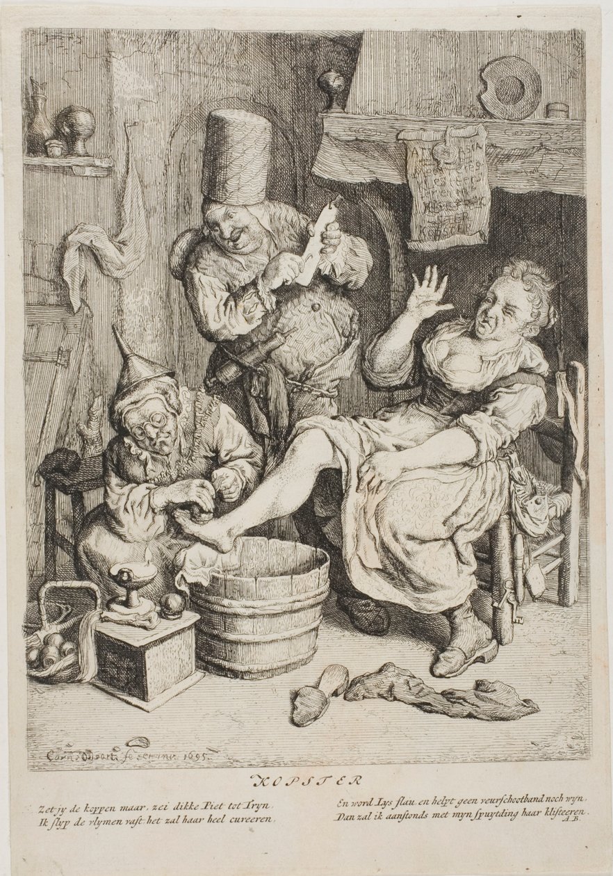 Le Ventouseur - Cornelis Dusart