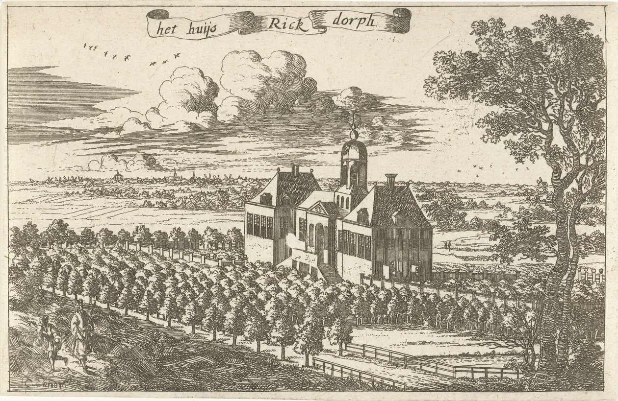 Manoir à Rijksdorp - Cornelis Elandts