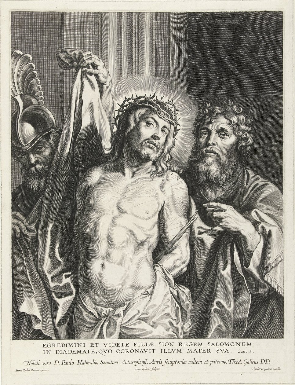 Christ présenté au peuple (Ecce Homo) - Cornelis Galle (I)
