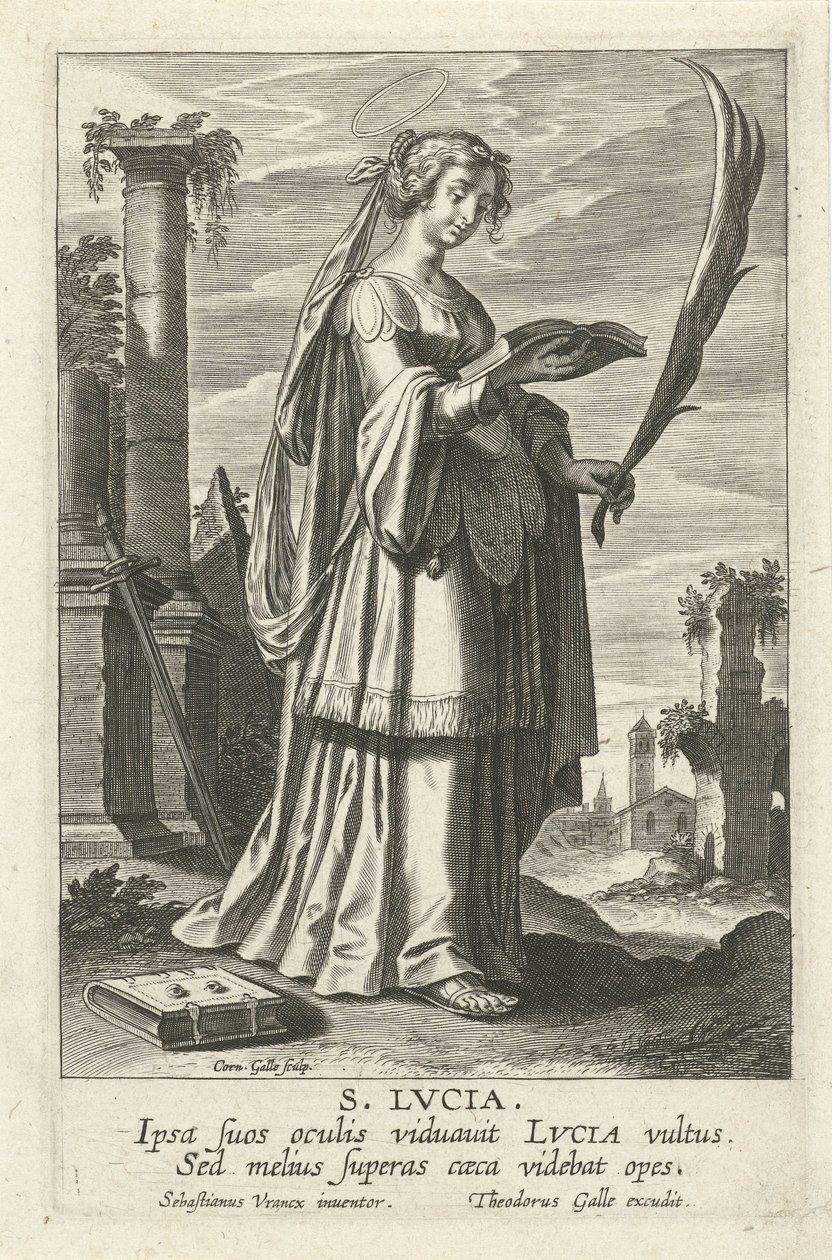 H. Lucia - Cornelis Galle (I)