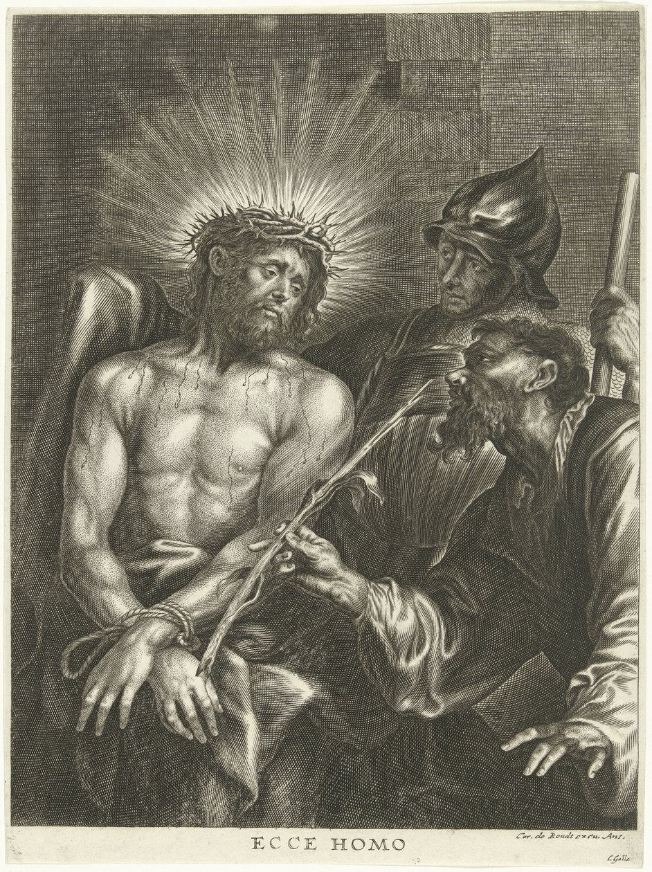 Christ présenté au peuple (Ecce Homo) - Cornelis Galle (II)