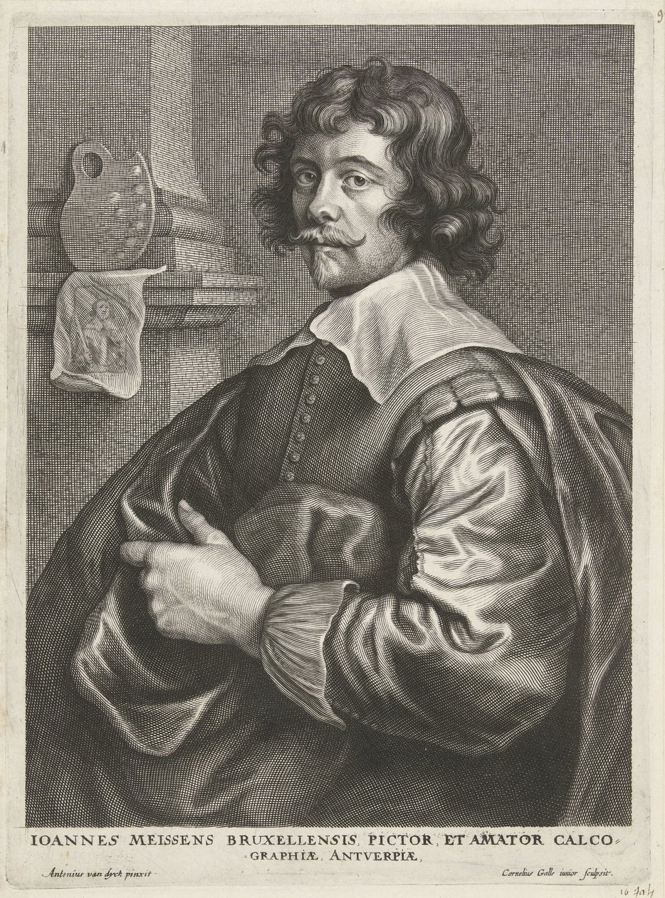 Portrait de Joannes Meyssens - Cornelis Galle (II)