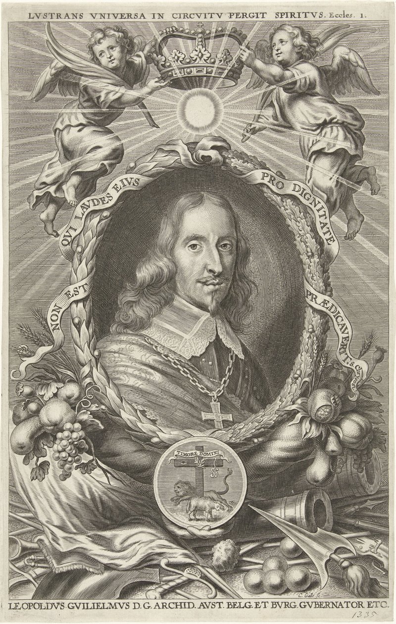 Portrait de Léopold Guillaume, archiduc d