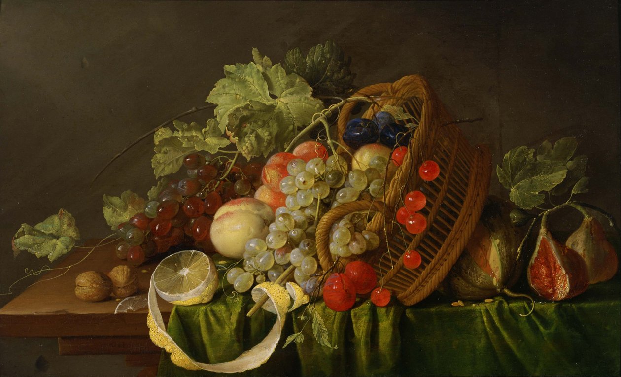 Nature morte avec un panier de fruits, vers 1654 - Cornelis de Heem