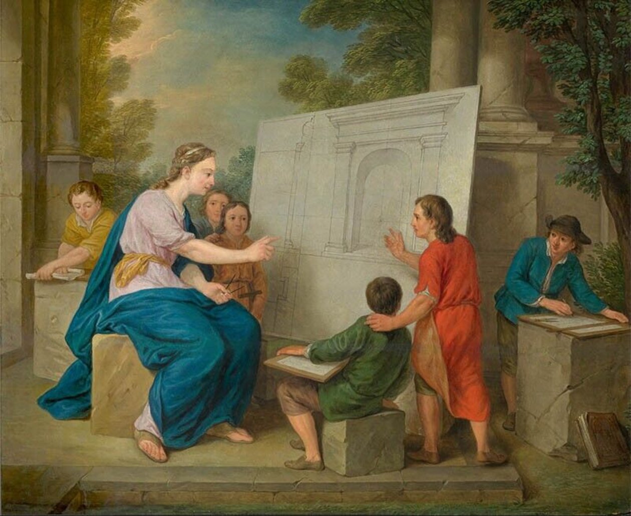Néerlandais : Enseignement de la perspective - Cornelis Joseph d
