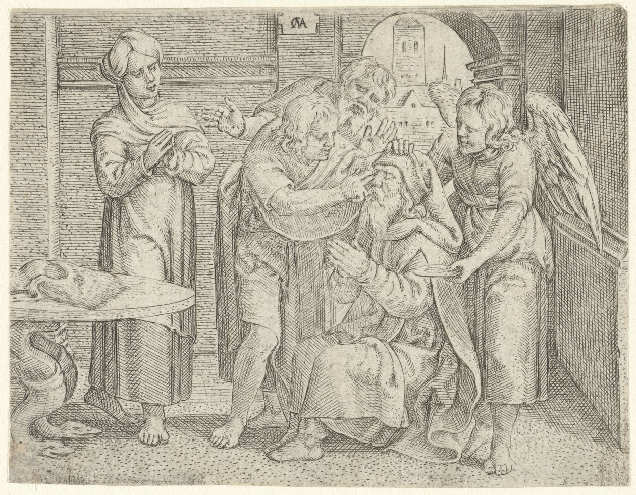 Guérison de Tobit - Cornelis Massijs