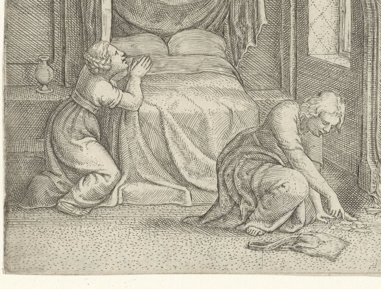 Nuit de noces de Tobie et Sara - Cornelis Massijs