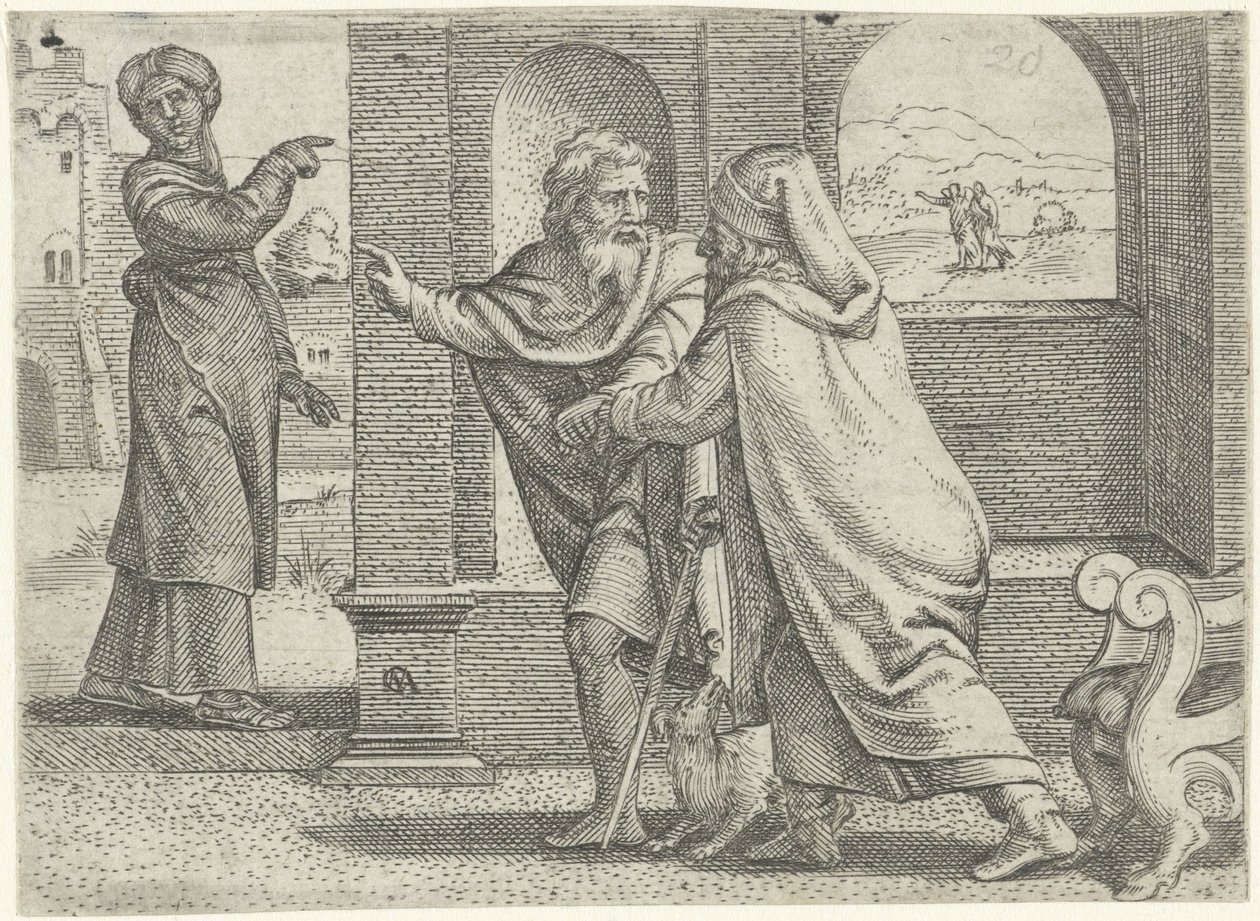 Retour de Tobie - Cornelis Massijs