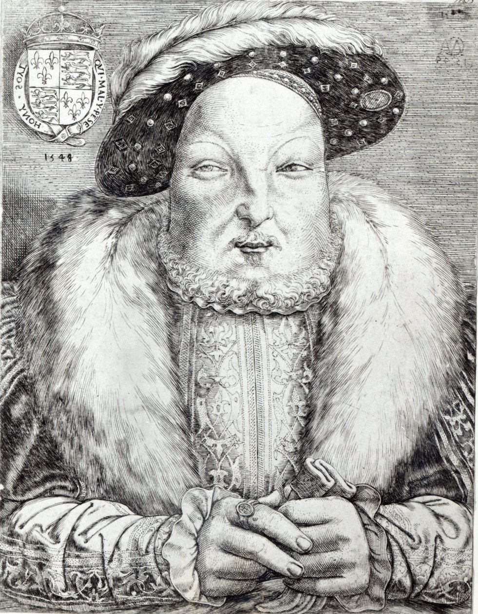 Portrait de Henri VIII, 1548 - Cornelis Massys