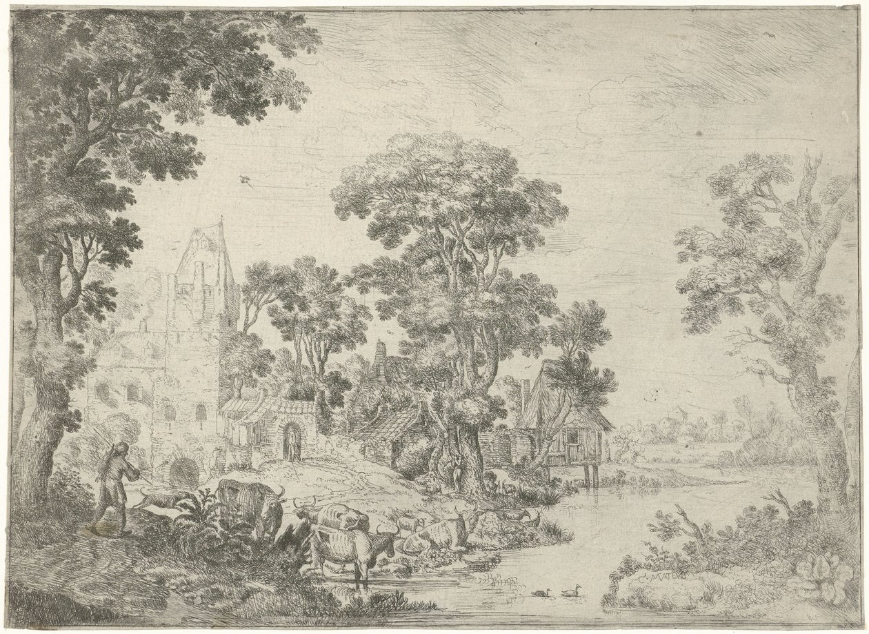 Retour du chasseur - Cornelis Matthieu